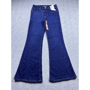 Jordache Lo Rise Flare Girls Stretch Jeans size 14 Authentic Jeanswear